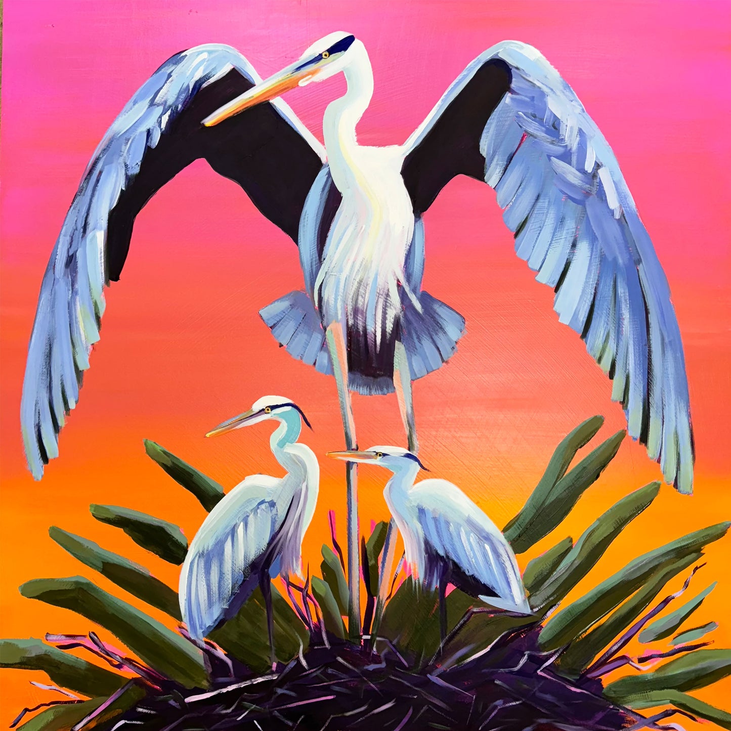 Guardian (Painted Print)