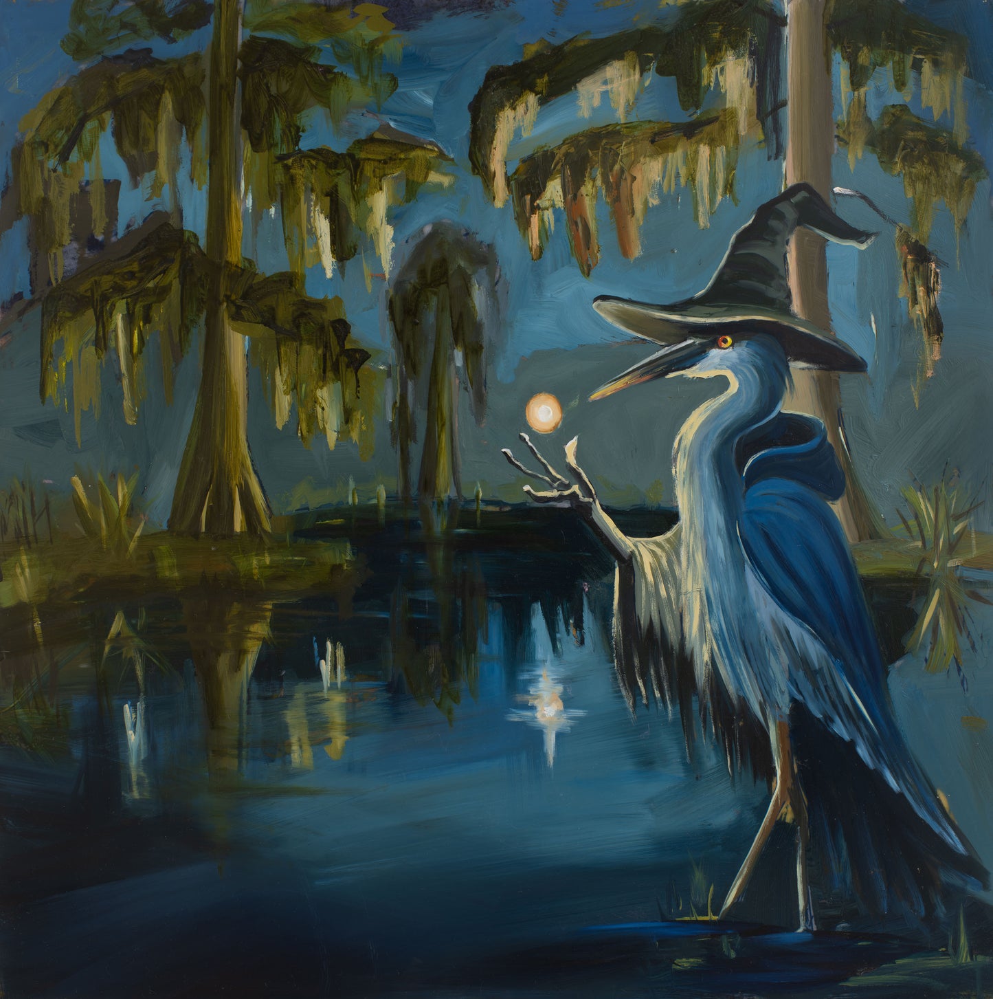 Witchy Woman 25' (Painted Print)