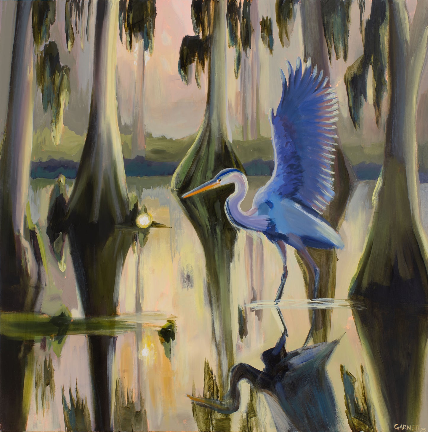 Attune (Painted Print)