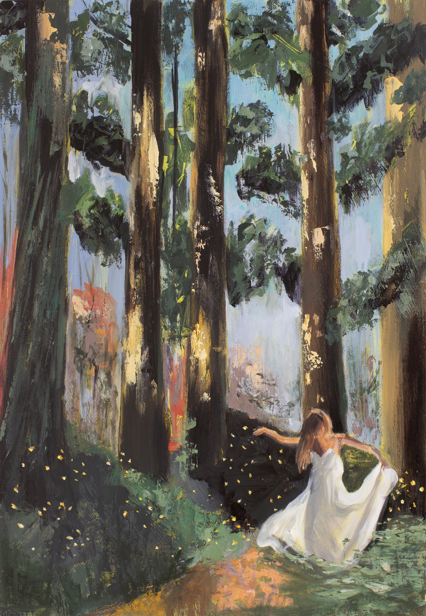 Firefly Season (painted print)