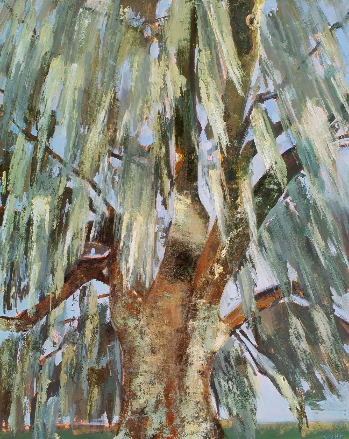 Hold The Sky (Painted Print)