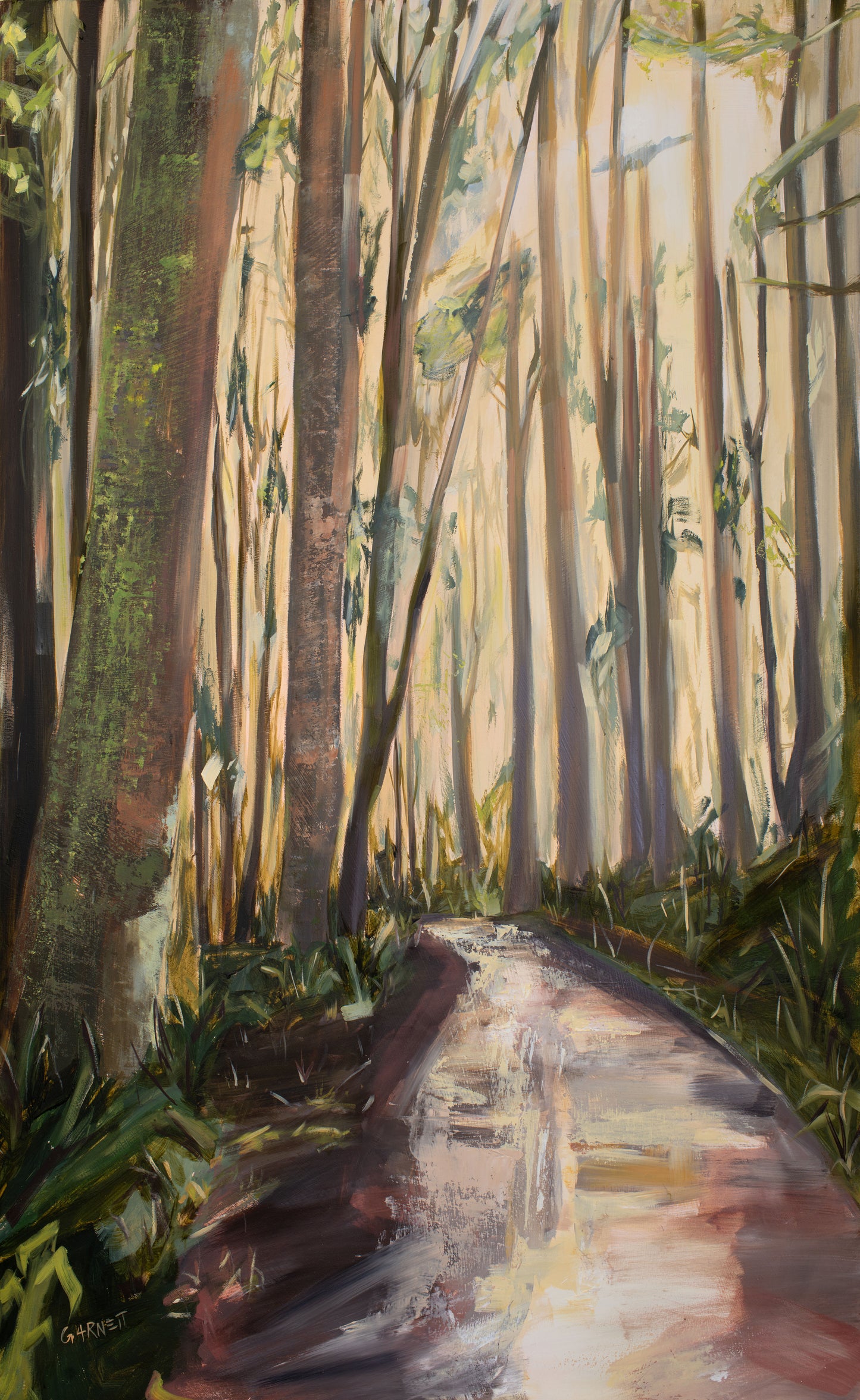The Clearing (painted print)