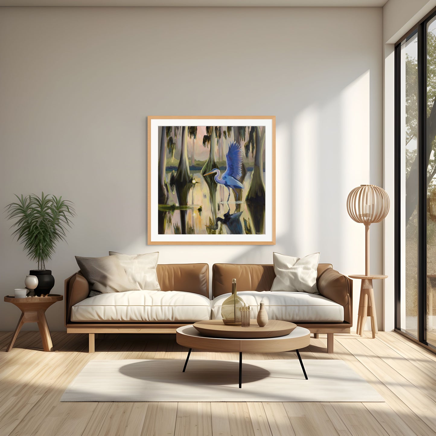 Attune (Painted Print)