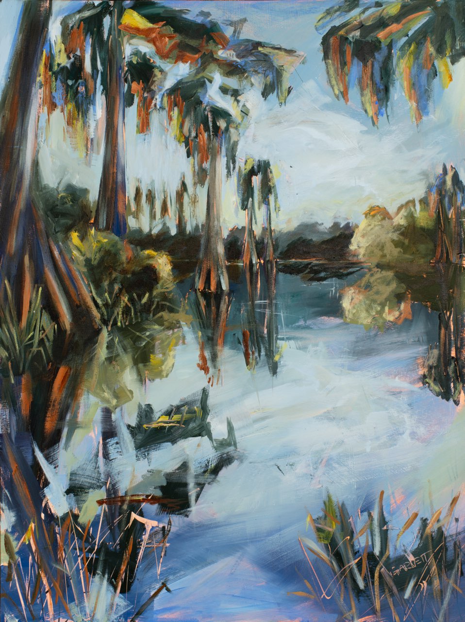 Blue Landscape