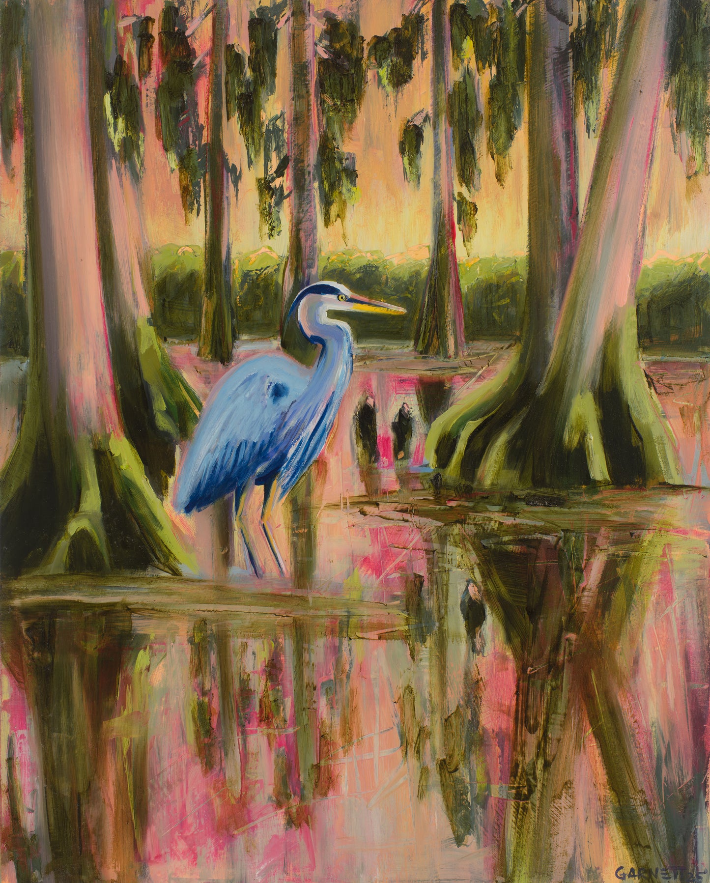 Dusk to Dawn (Painted Print)