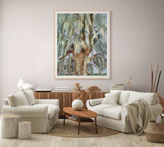 Hold The Sky (Painted Print)