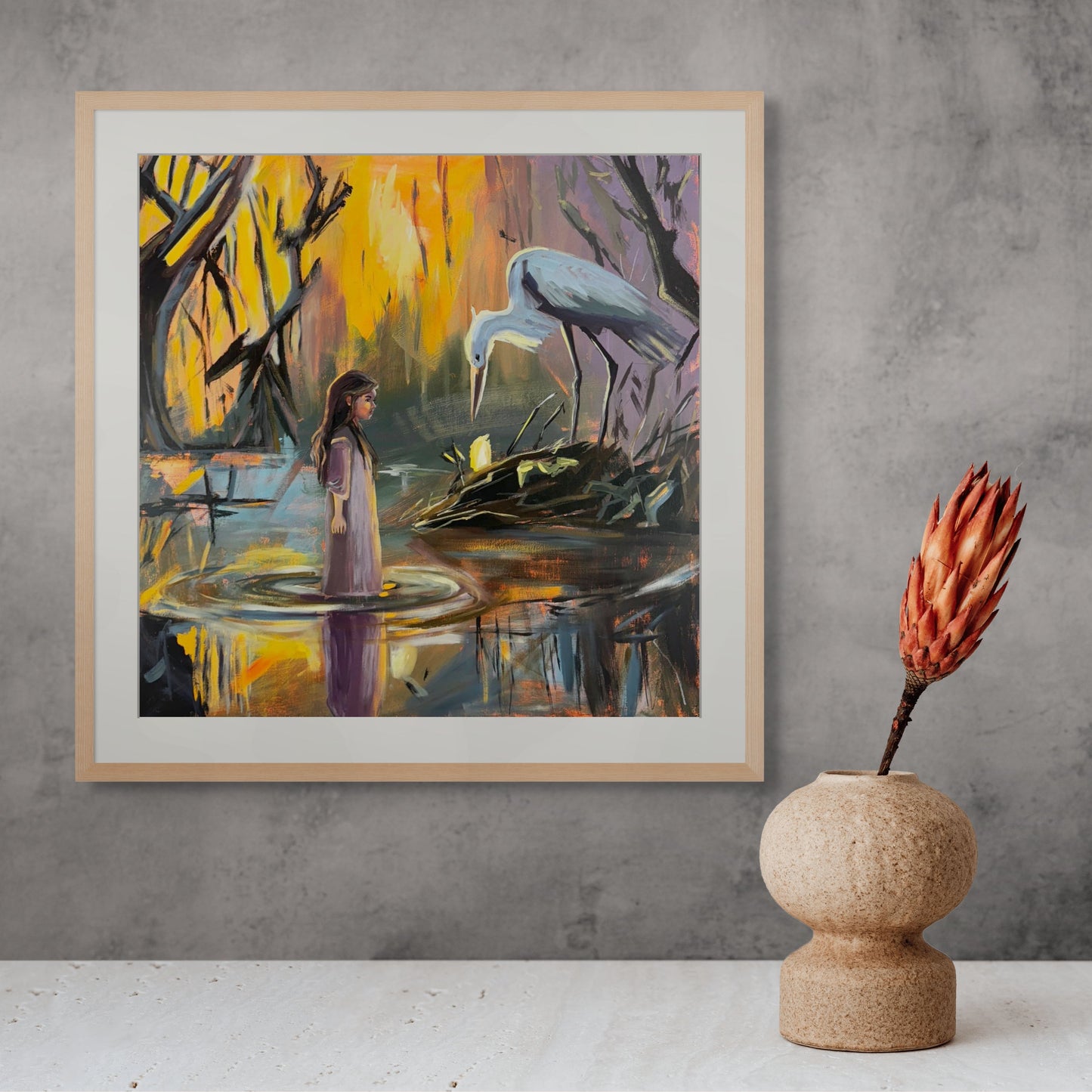 Sanctum (Painted Print)